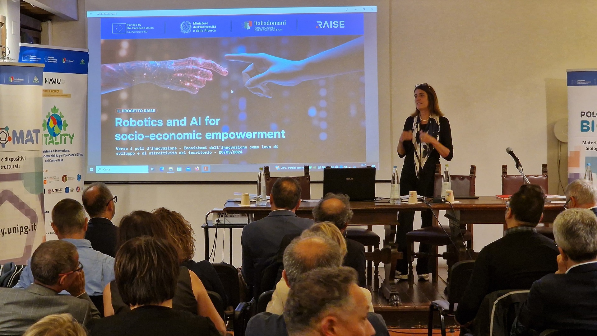 RAISE al workshop per la costituzione di due Poli d’Innovazione in Umbria organizzato da Vitality