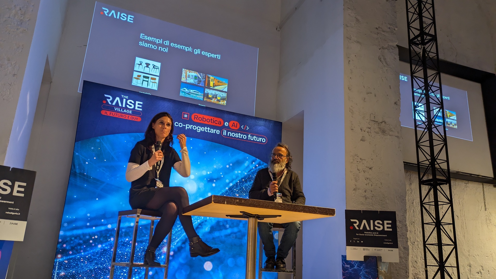 “A heretical point of view on artificial intelligence” the Spoke 5 talk at the inaugural day of the RAISE Village