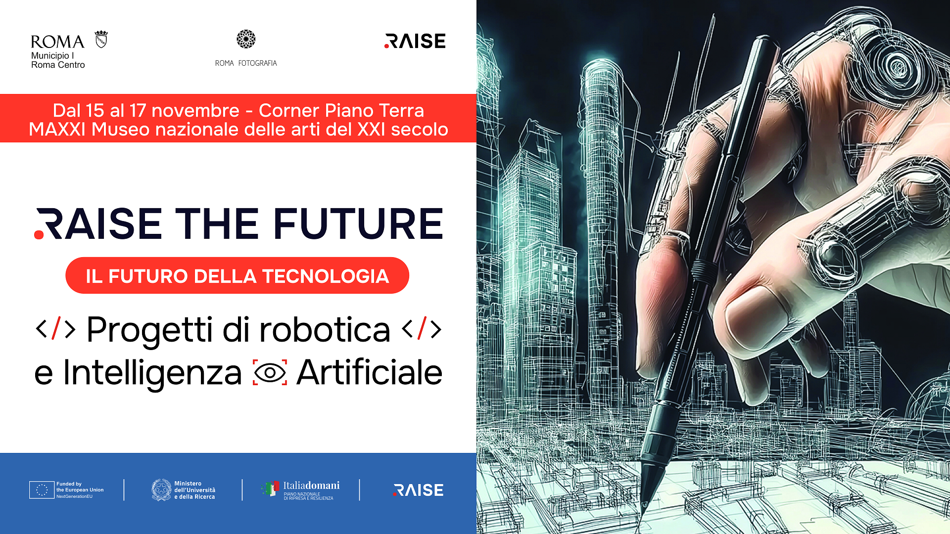 RAISE porta l’innovazione al MAXXI con “RAISE The Future”