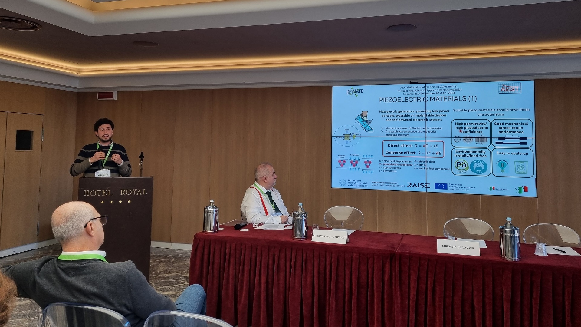 Spoke 3 at the AICAT 2024 Congress: analysis on flexible piezoelectric films