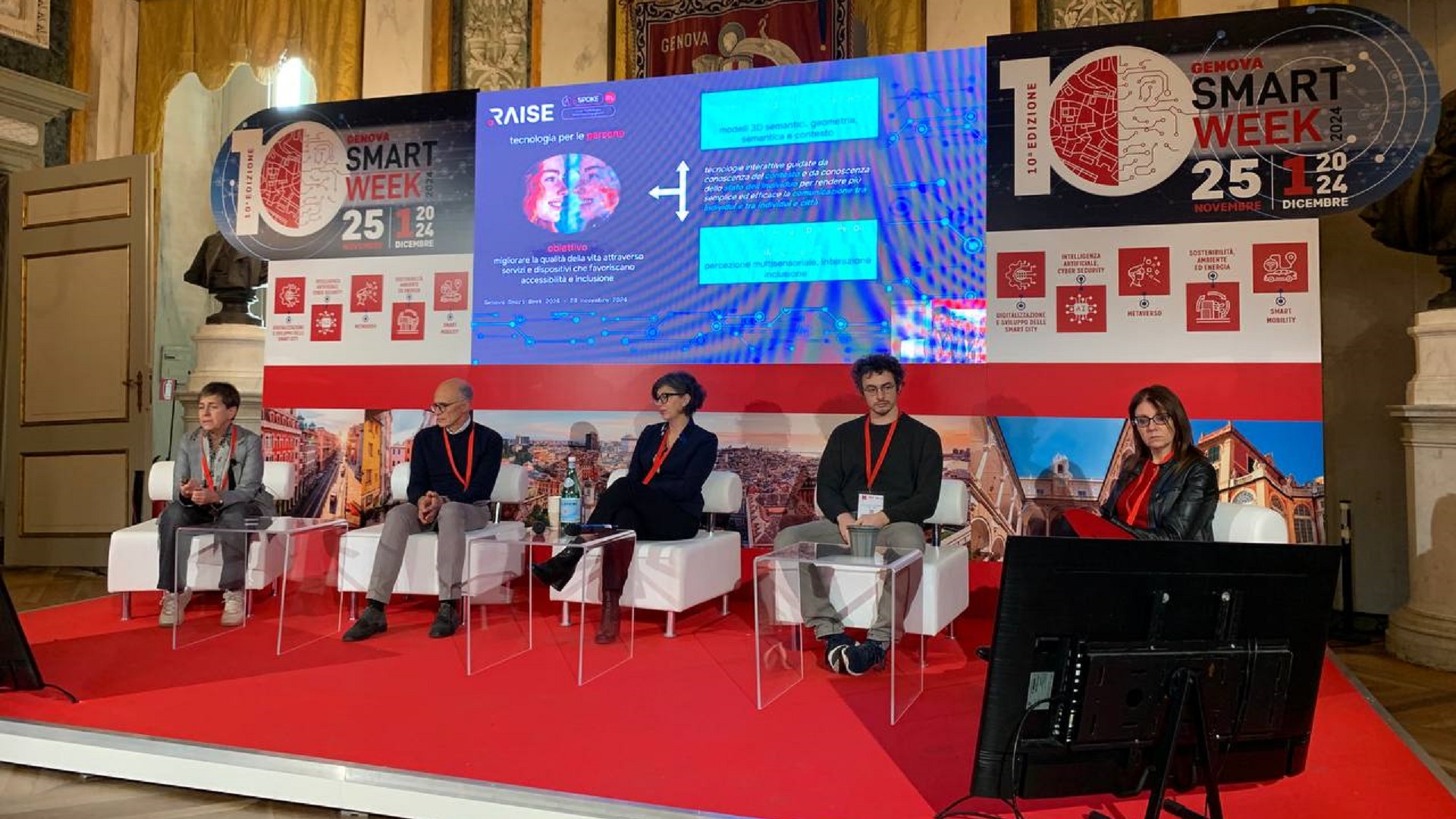 RAISE Spoke 1 at Genoa Smart Week 2024: Technologies for Smart, Sustainable, and Inclusive Cities