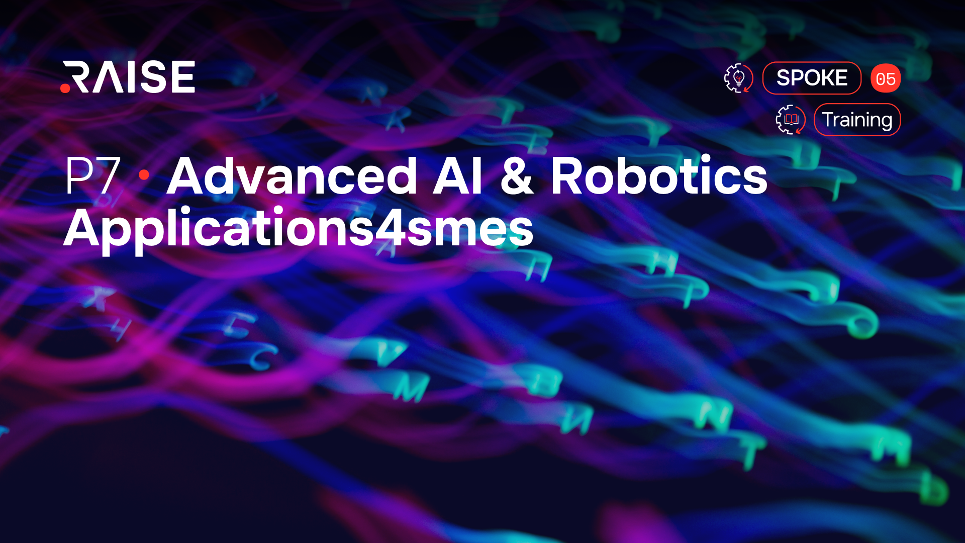 Al via P7 - Advanced AI & Robotics Applications4SMEs: corso di formazione per le PMI