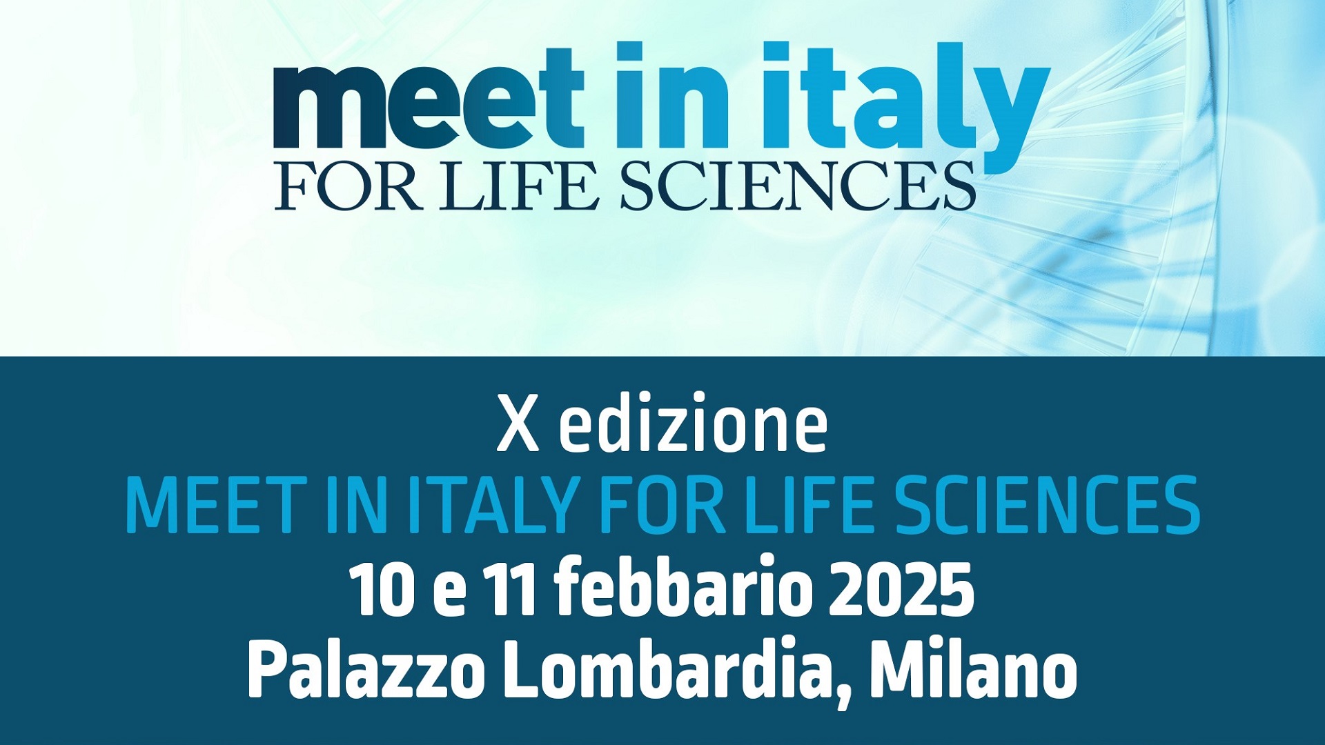 RAISE partecipa a “Meet in Italy for Life Sciences 2025”, evento di incontro e scambio sulla ricerca nell’ambito delle Scienze della Vita